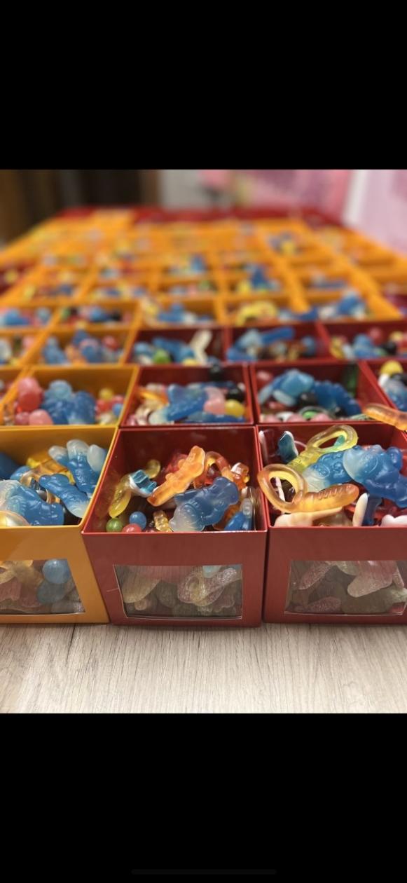 Doosjes met doorkijkvenster 