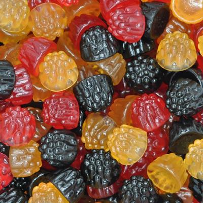 Gekleurde braambessen-Joris