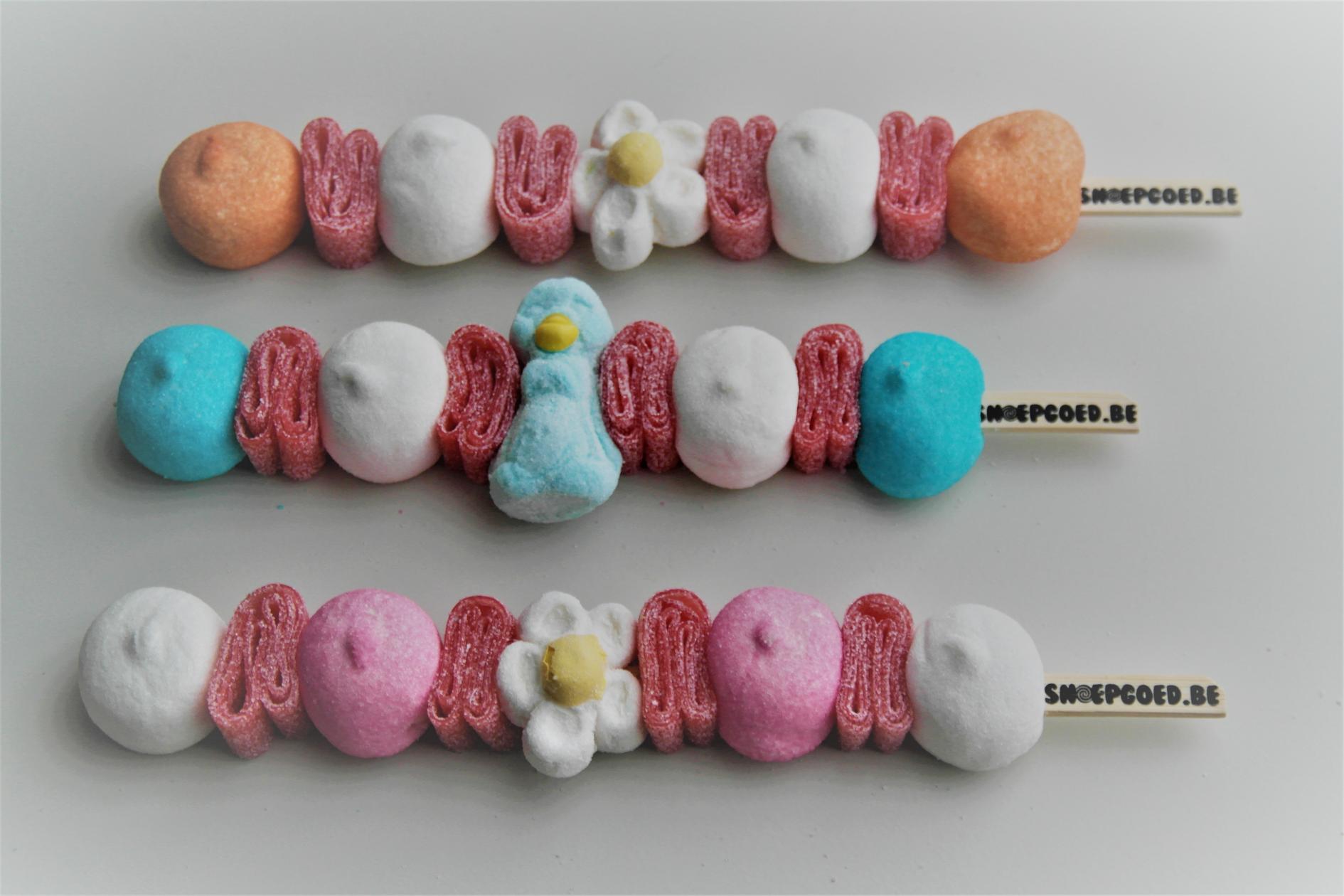 snoepbrochettes