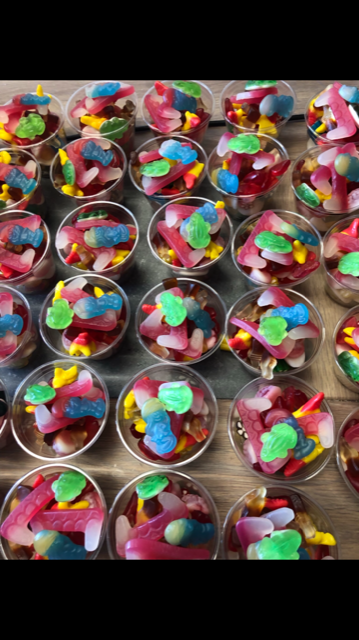 Snoepbeker gevuld naar keuze